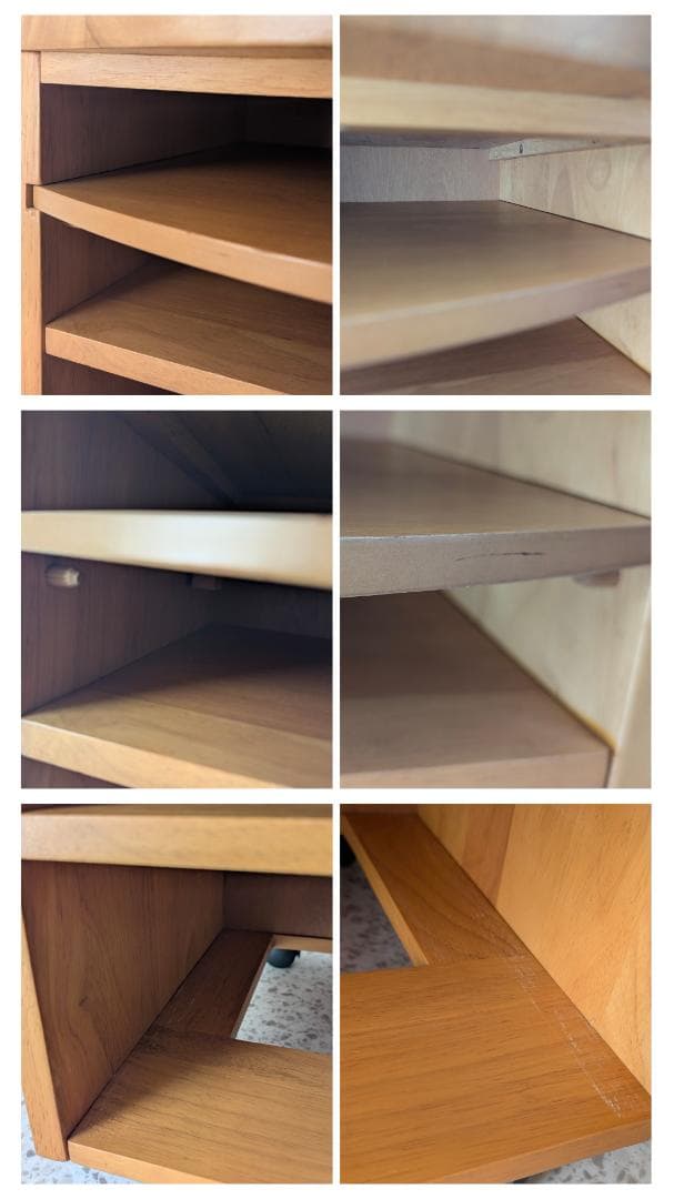 00s OLD エクステンション キャスター ワゴン バタフライ ローテーブル