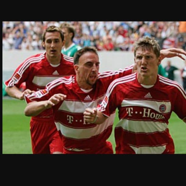 adidas　07s バイエルンミュンヘン　シュバインシュタイガー　ユニフォーム