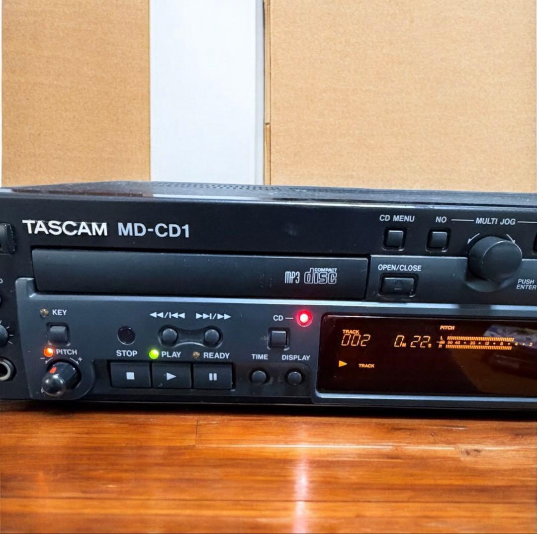 TASCAM タスカム MD-CD プレーヤー MD再生不可