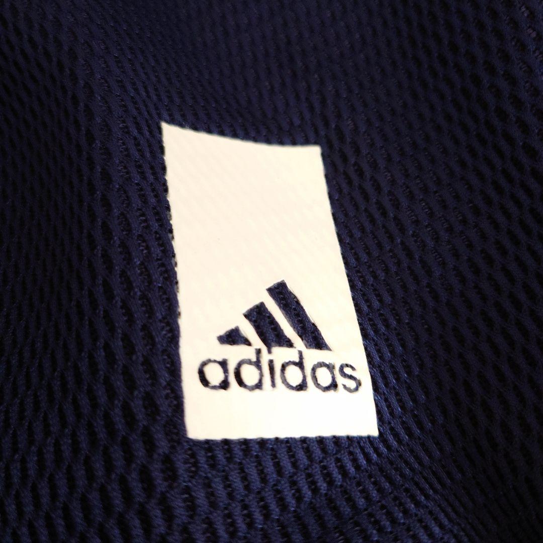 アディダススタンダード19　ジャケット　ネイビー　b147