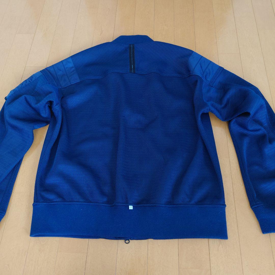 アディダススタンダード19　ジャケット　ネイビー　b147