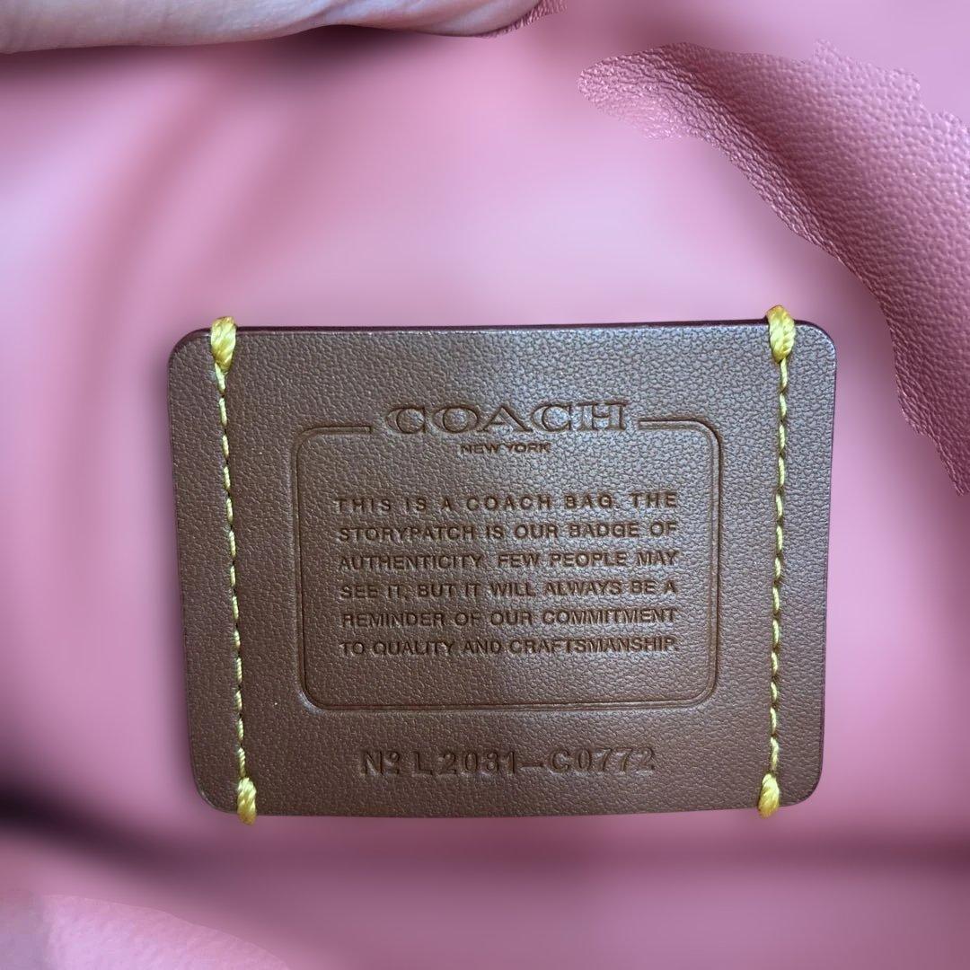 コーチ ピロー ダビー ハンドバッグ ショルダー