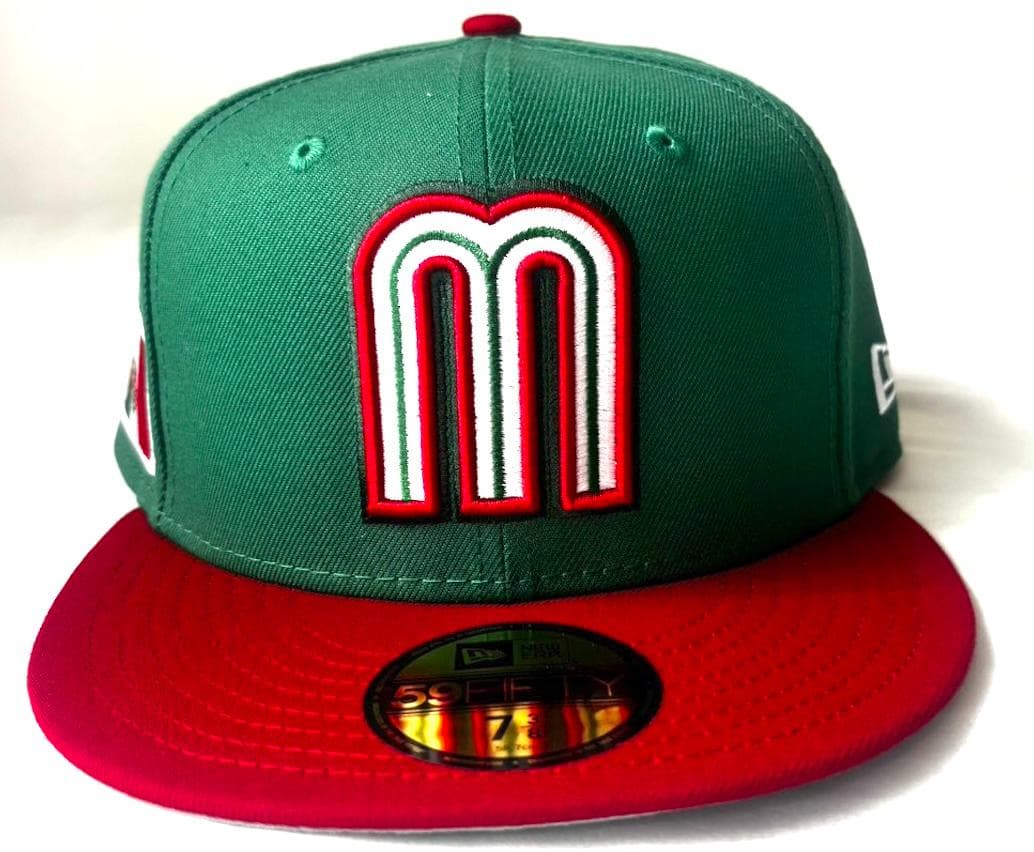 WBC 2026 メキシコ代表 公式キャップ グリーン/レッド 7 3/8