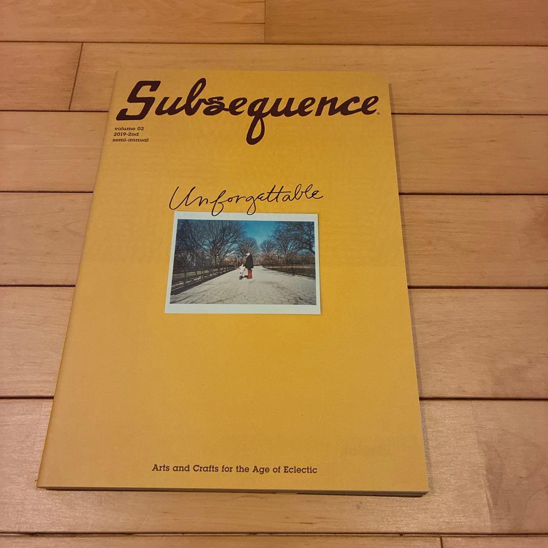 visvim subsequence magazine 4冊セット 絶版