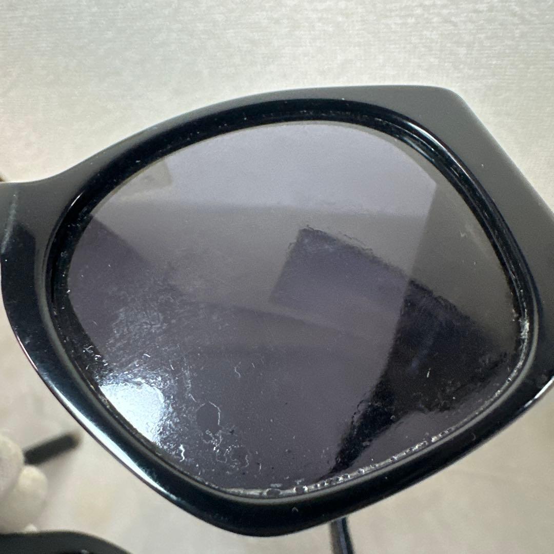 CHANEL シャネル サングラス ココマーク マトラッセ ブラックフレーム