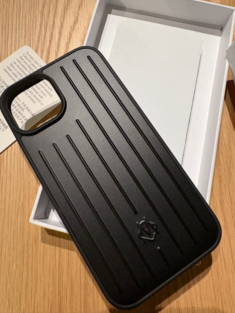 RIMOWA ブラック iPhone 13/14 用ケース
