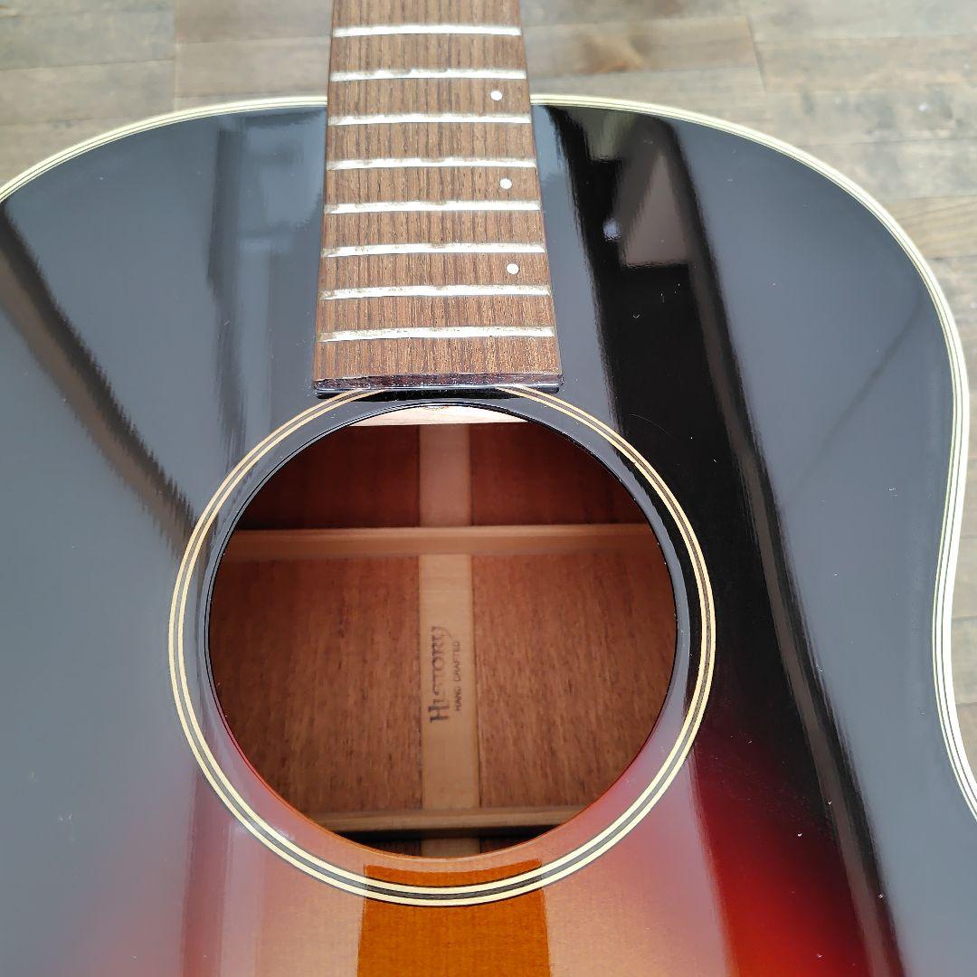 HISTORY NT-01 アコースティックギター ハードケース付