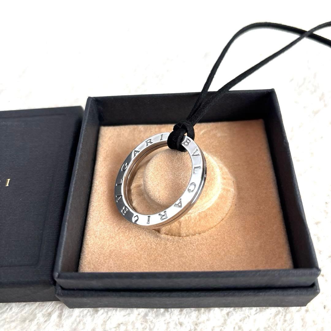 ✨超美品　紐付き BVLGARI ブルガリ・ブルガリ キーリング　箱付き