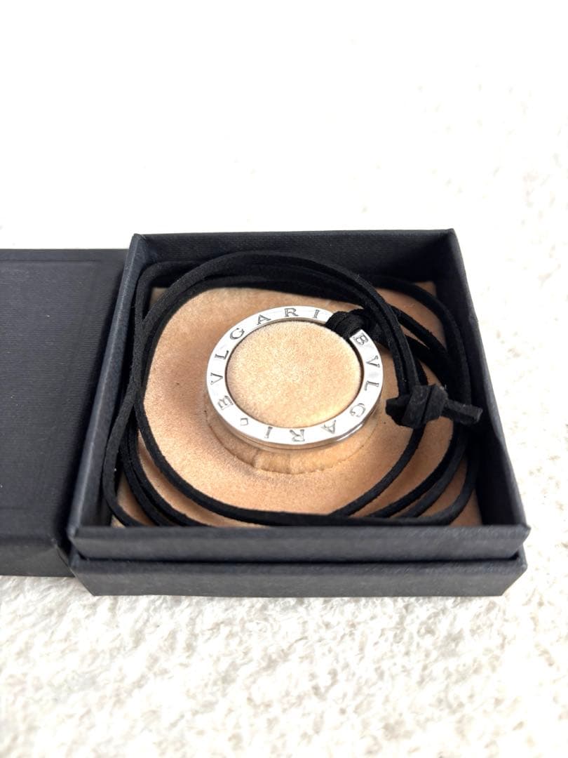 ✨超美品　紐付き BVLGARI ブルガリ・ブルガリ キーリング　箱付き