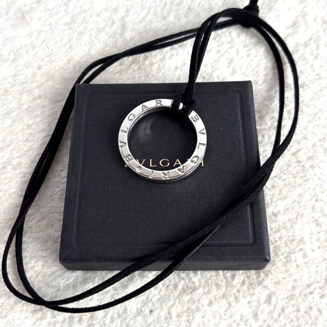 ✨超美品　紐付き BVLGARI ブルガリ・ブルガリ キーリング　箱付き