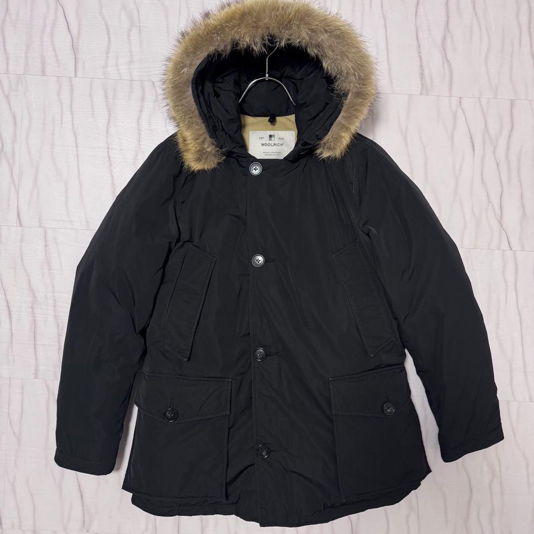 別注✨ウールリッチxトゥモローランド アークティックパーカー 2wayダウン 黒