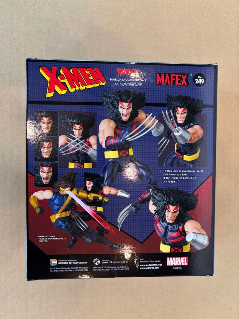 アメコミ MAFEX WEAPON X AGE OF APOCALYPSE Ver. a