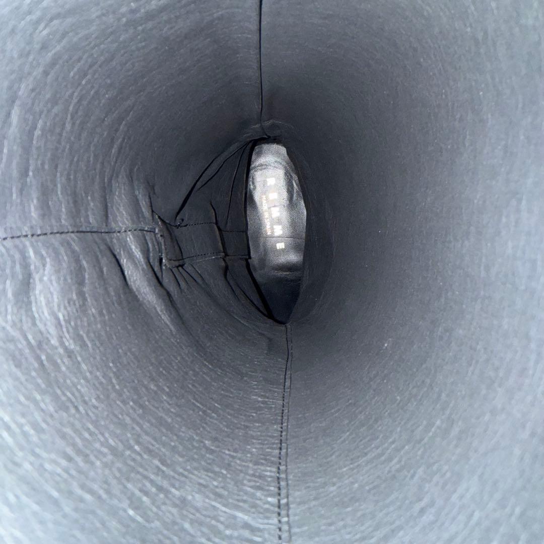 美品✨ REMME ロングブーツ　サイドジップ　サイドゴア　ブラック　レザー