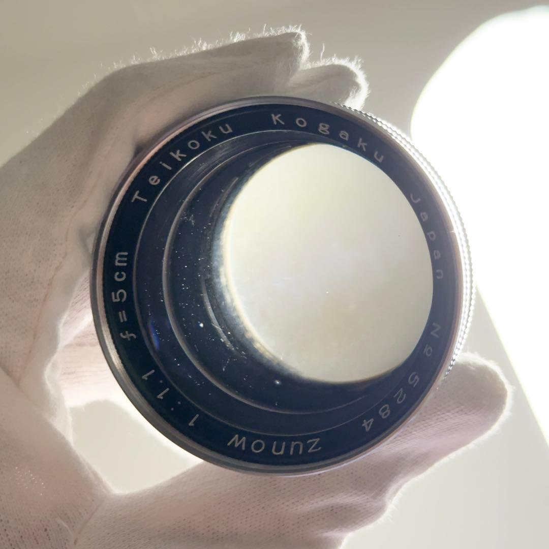 【関東カメラ・山崎光学 整備品】ズノー50mm/F1.1（ライカLマウント）