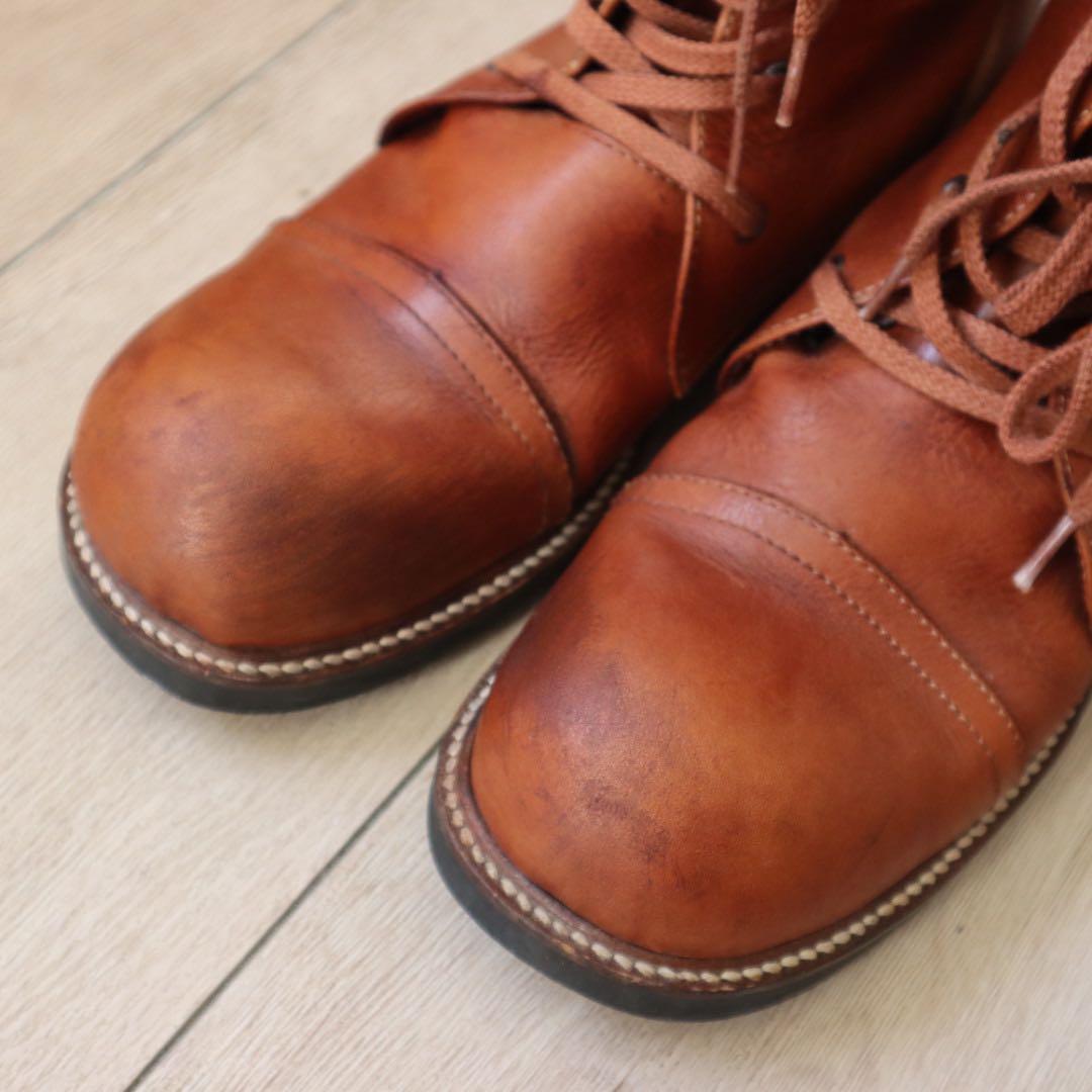 【HYSTERIC GLAMOUR】本革ブーツFINE（茶色）