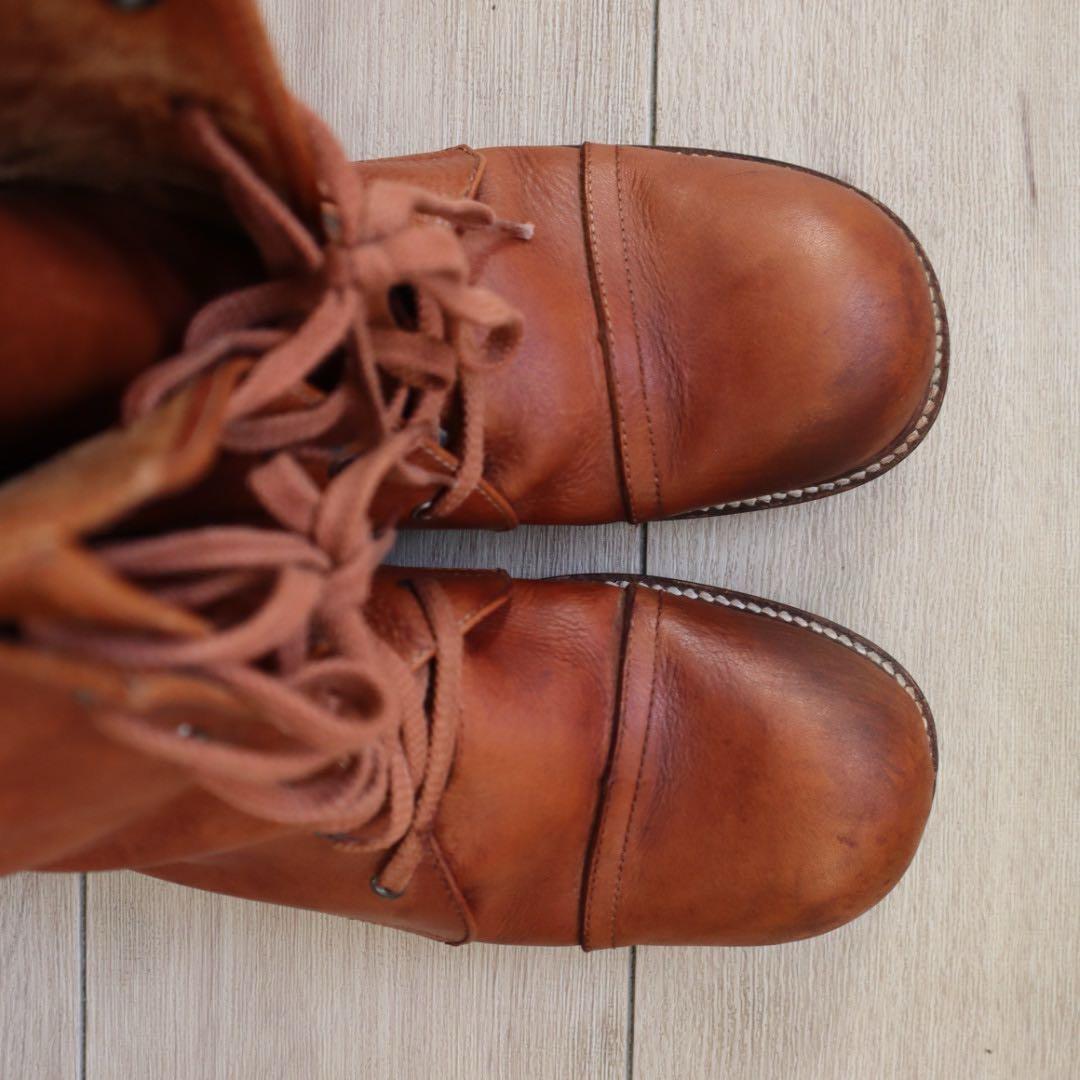 【HYSTERIC GLAMOUR】本革ブーツFINE（茶色）