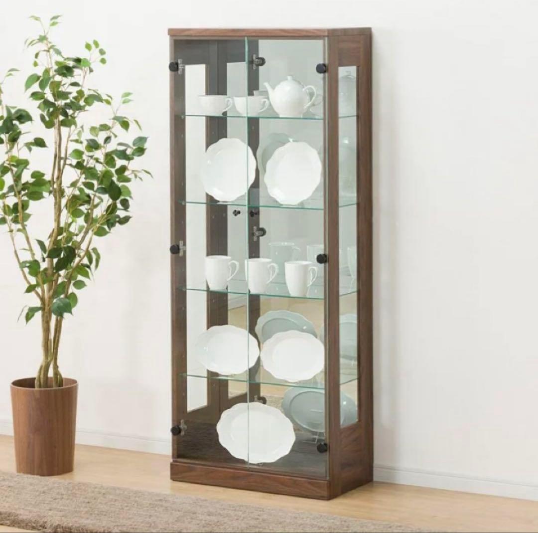 【コレクションボード】ニトリ　 10段　棚ガラス9枚