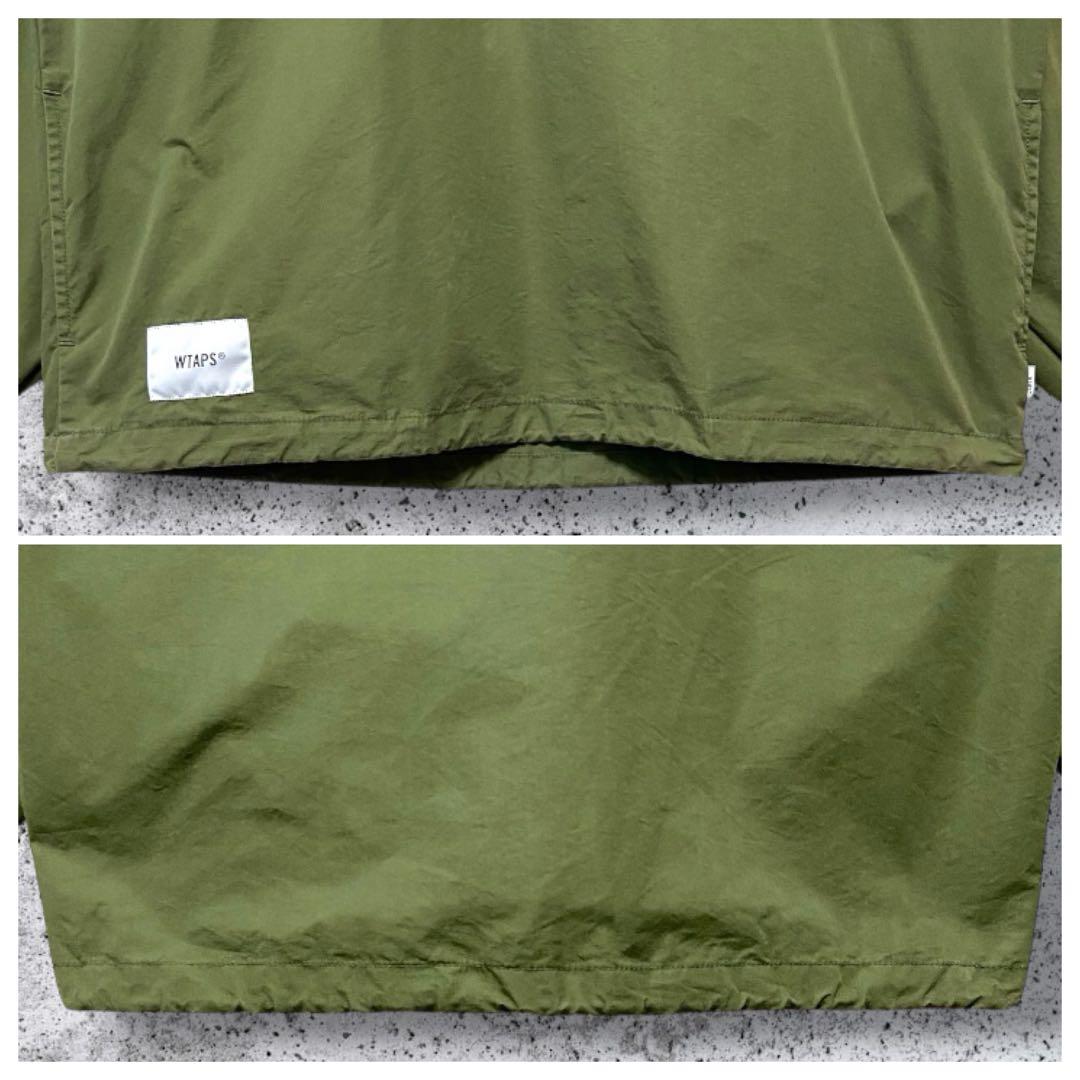 【入手困難モデル】 WTAPS SMOCK オリーブ X02 背面刺繍 XL相当