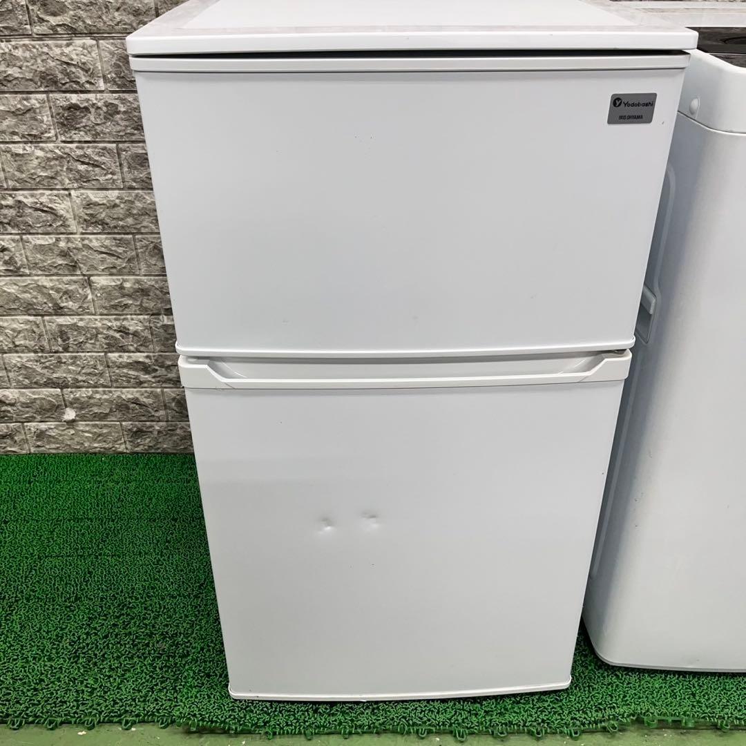 615コンパクトサイズ　冷蔵庫　洗濯機　セット　小型　一人暮らし　ホワイトカラー