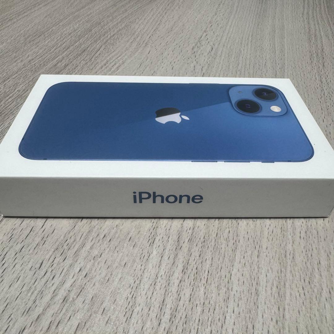 iPhone 13 mini 128GB ブルー 本体　simロック解除済み