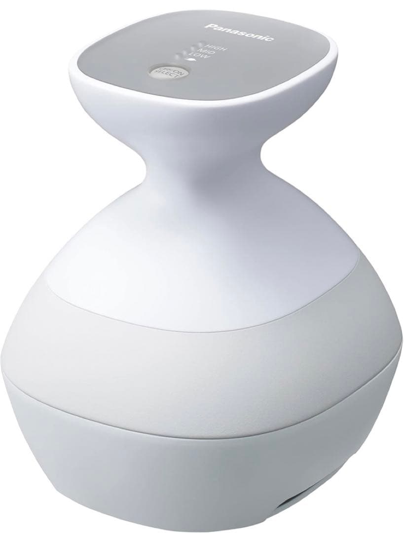 美品 パナソニック / 頭皮エステ サロンタッチタイプ〈スパイラル〉 シルバー調