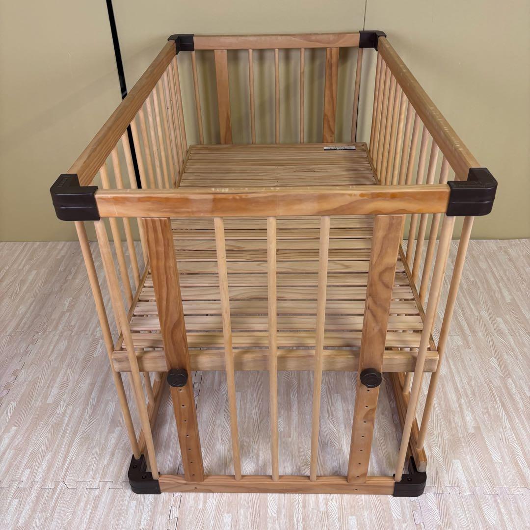 ☆除菌清掃済☆　ファルスカ　ベッドサイドベッド　ナチュラル