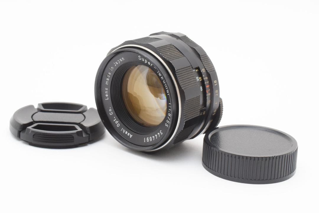 【虹色フレア】 後期型 Super Takumar 55mm F1.8 Y137