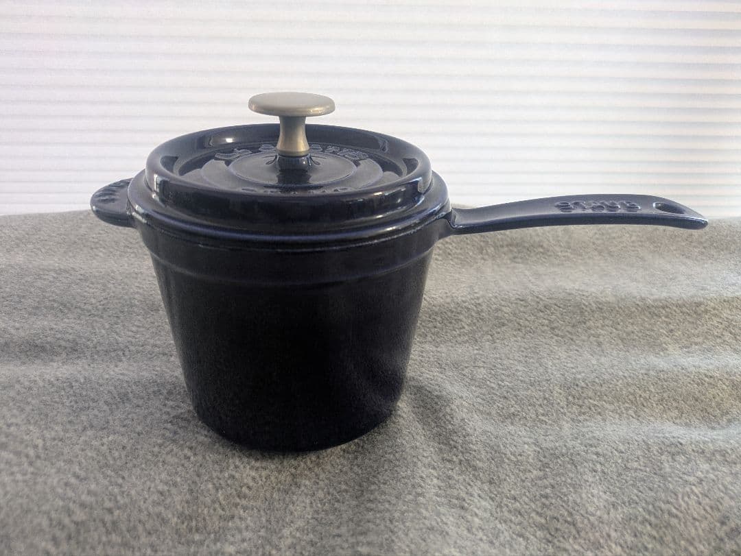 staub スープポット　グランブルー　14センチ