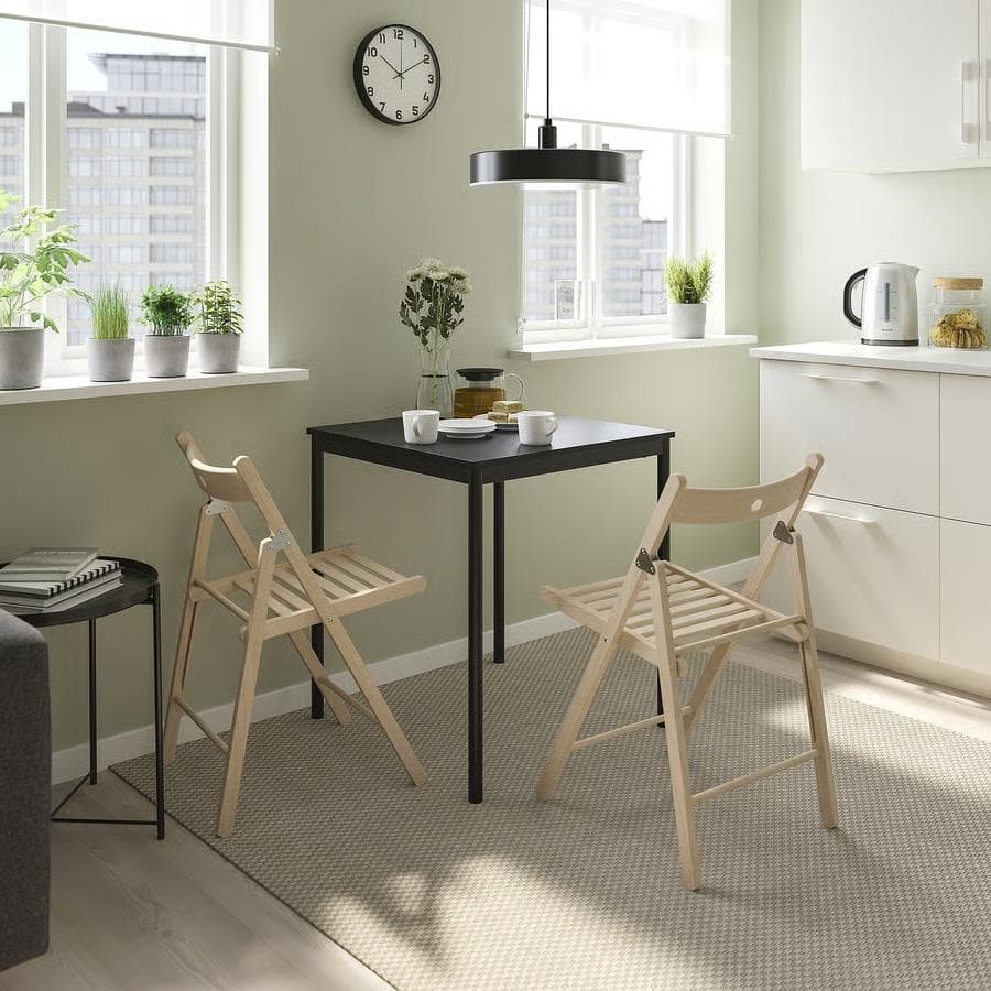 【東京都／手渡し】IKEA TERJE FRÖSVI　折りたたみチェア　4脚