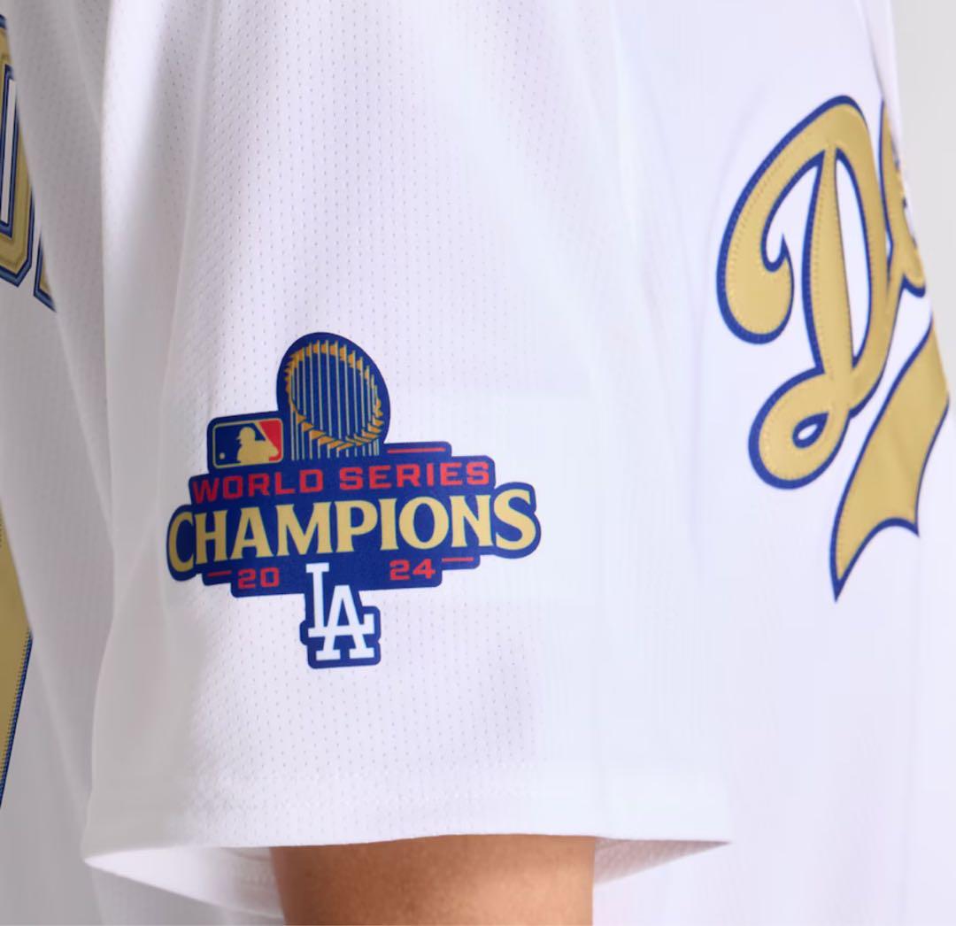 ドジャース ムーキーベッツ ゴールドユニフォーム サイズL 新品タグ付 正規品