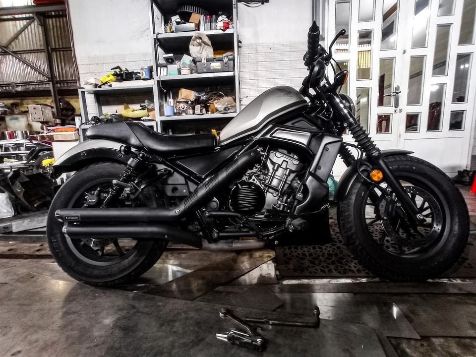 限定値下げ !! レブル250-500用　マフラー　gem classic v1