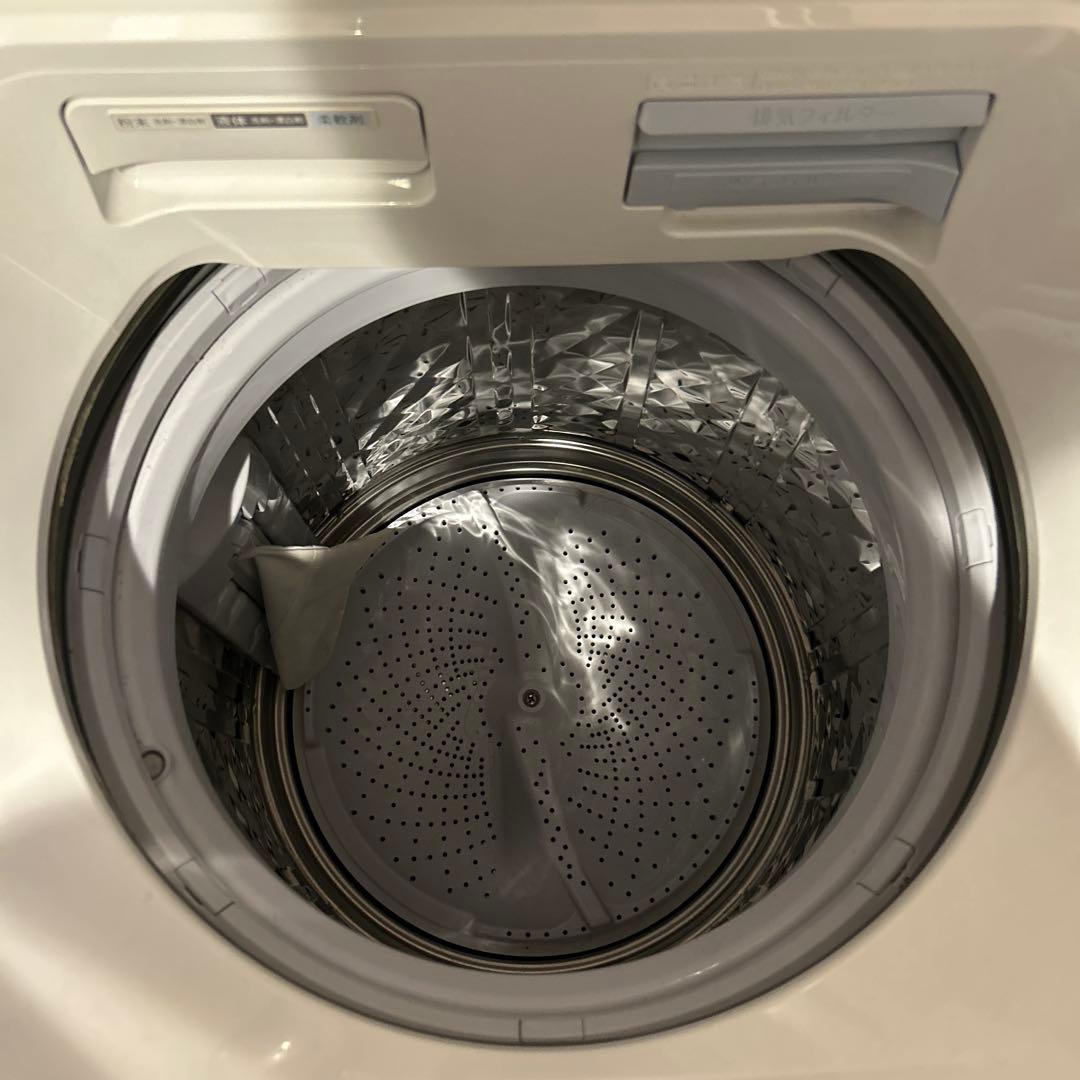 【2019年】送料込！SHARP 縦型洗濯機 ES-PX8C-P 8kg