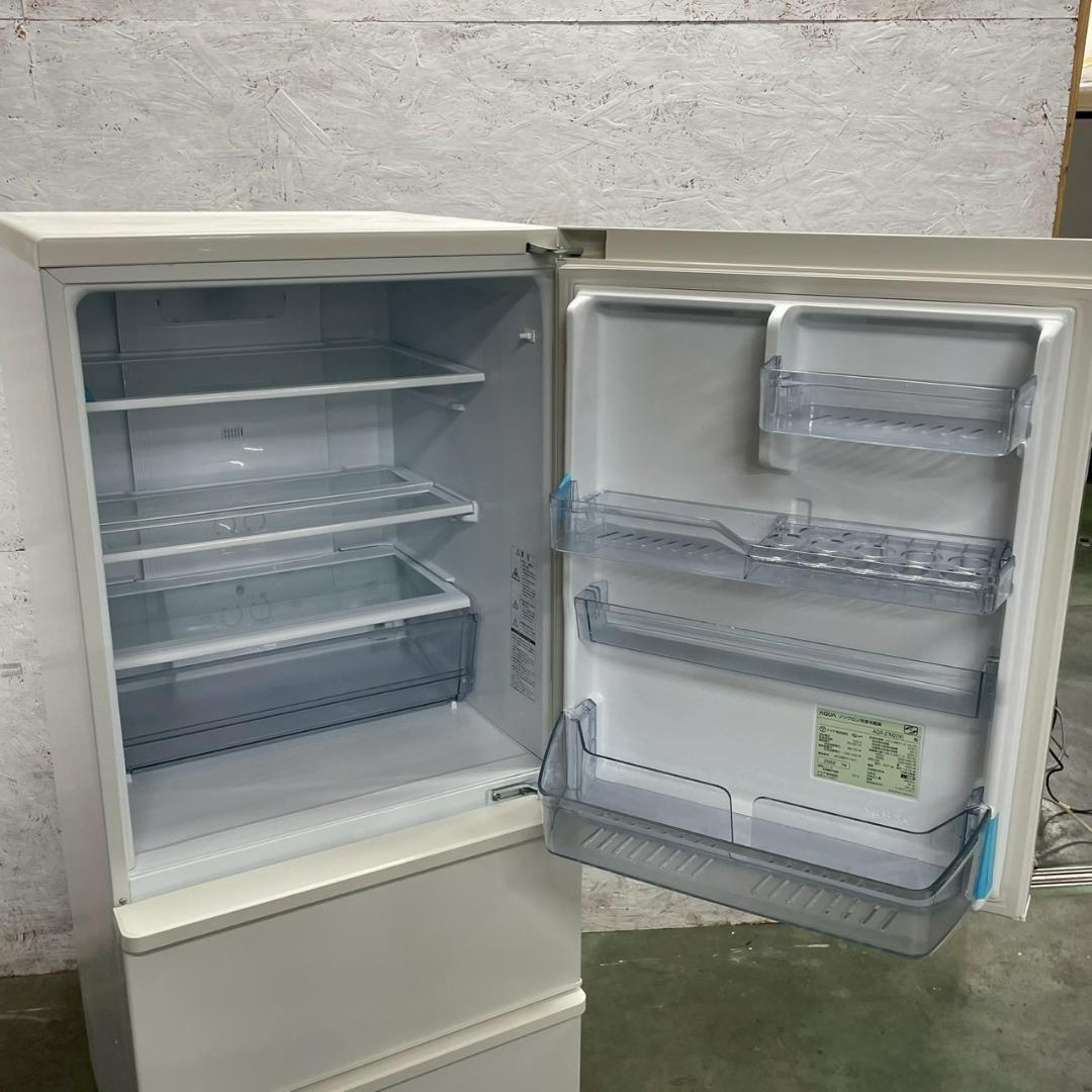 【AQUA】 アクア 3ドア 冷凍冷蔵庫 AQR-27M2(W) A1329