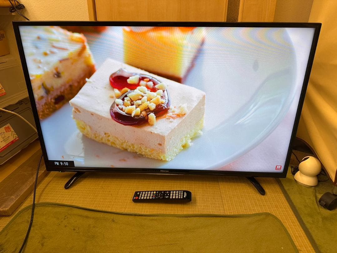 ハイセンス hisense 43型　テレビ HJ43K3120　17年　極々美品