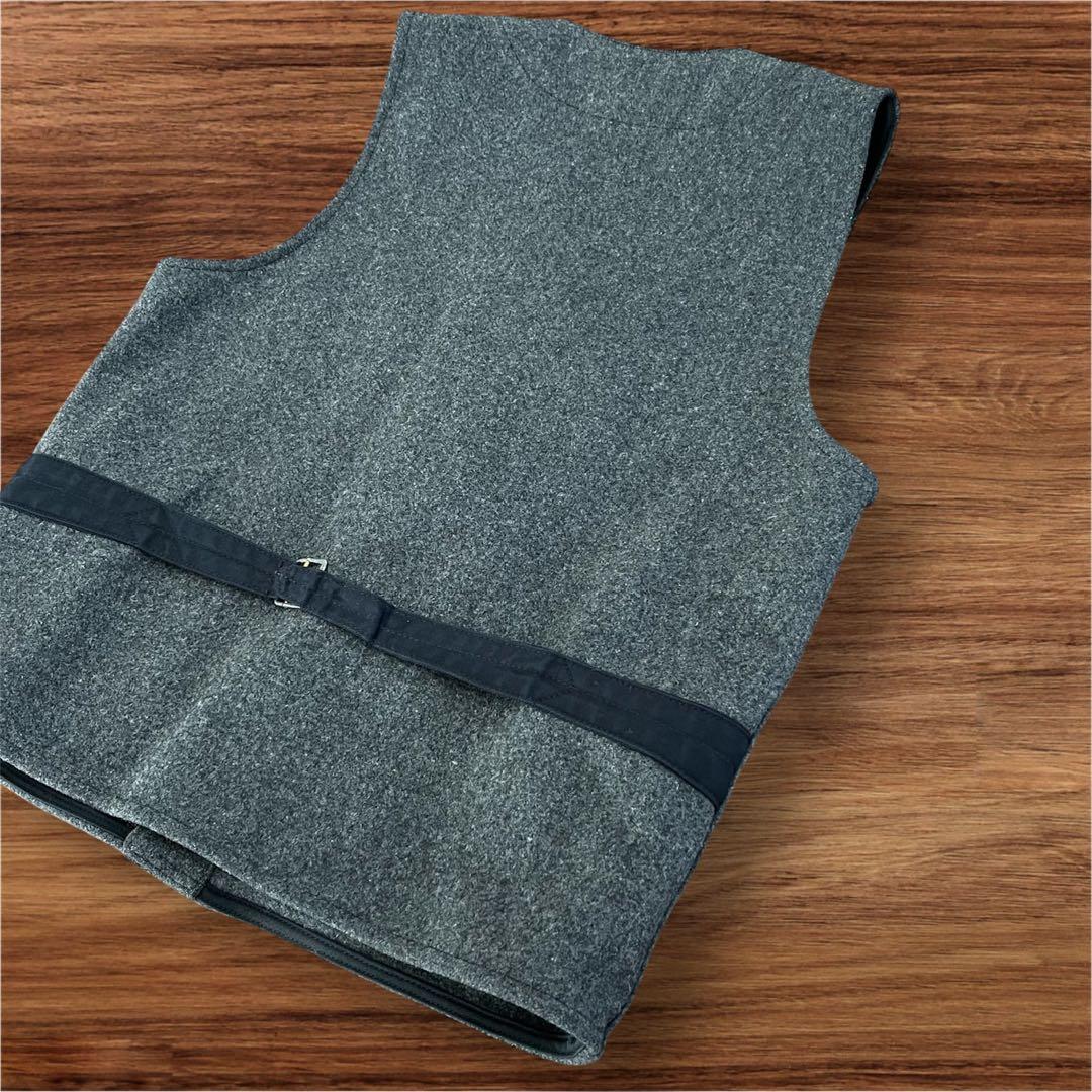 の*り様 シュガーケーン ウール ベスト M Sugar Cane WOOL V