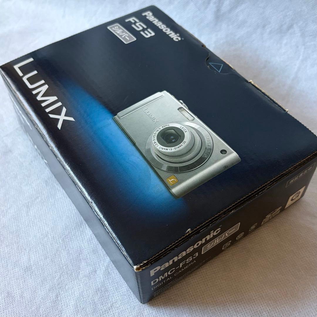 Panasonic LUMIX DMC-FS3 付属品SDカード2枚　動作確認済