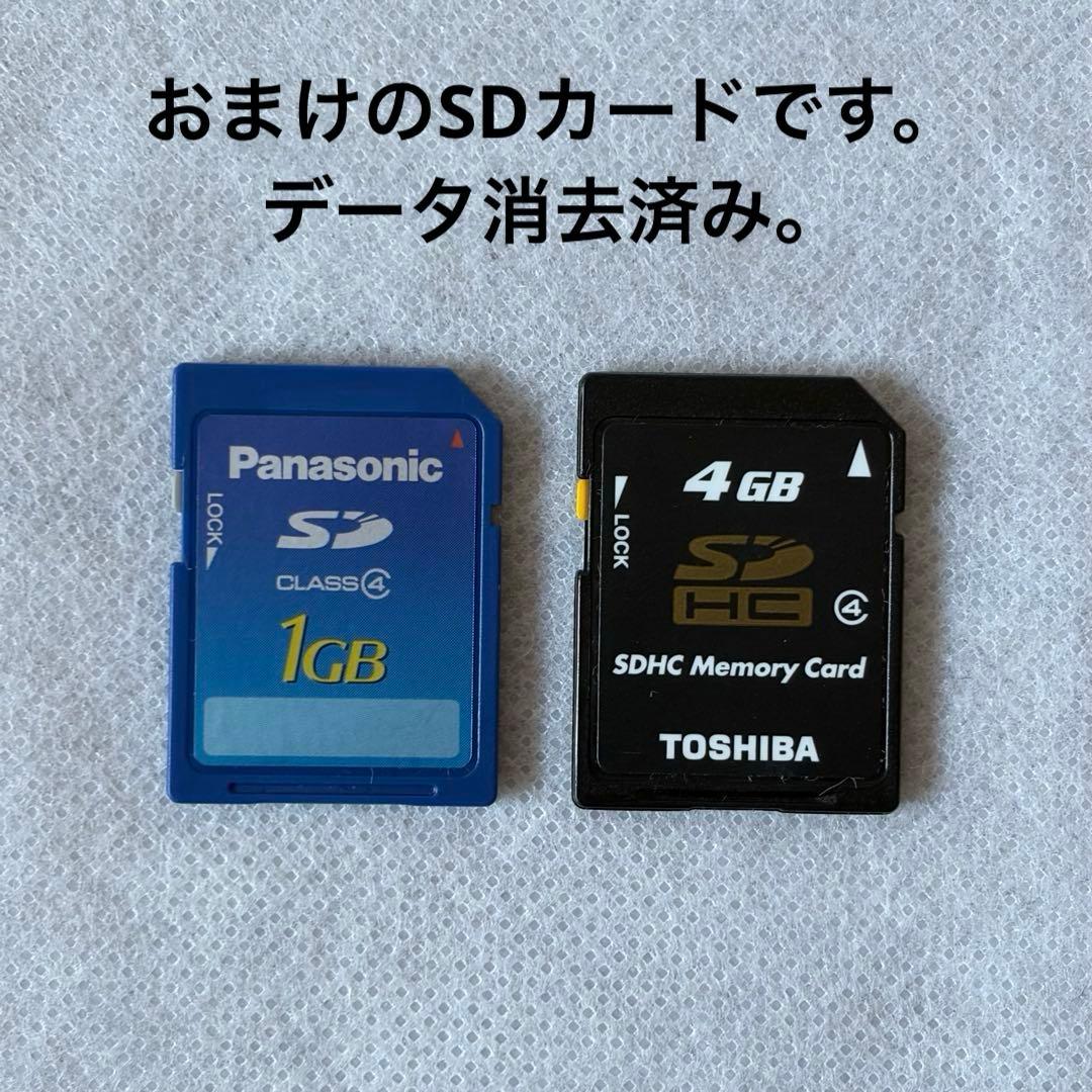 Panasonic LUMIX DMC-FS3 付属品SDカード2枚　動作確認済