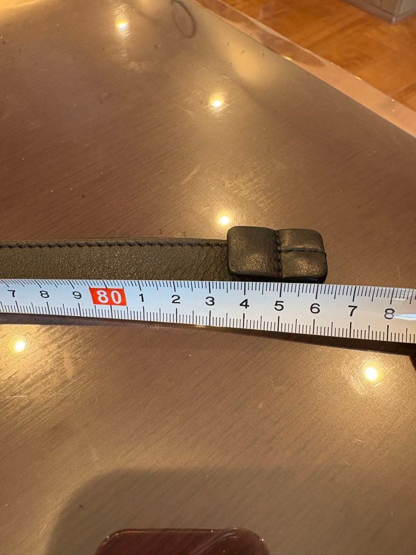 LOEWE レザーショルダーバッグ