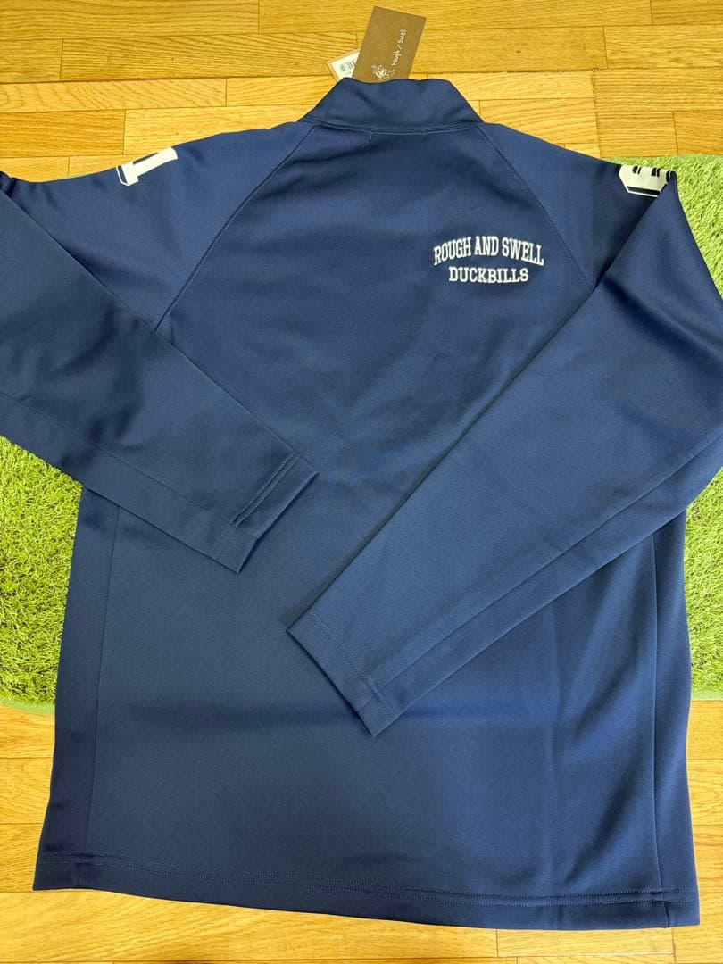 新品正規品【ROUGH&SWELL/L】裏起毛モックネック長袖カットソー