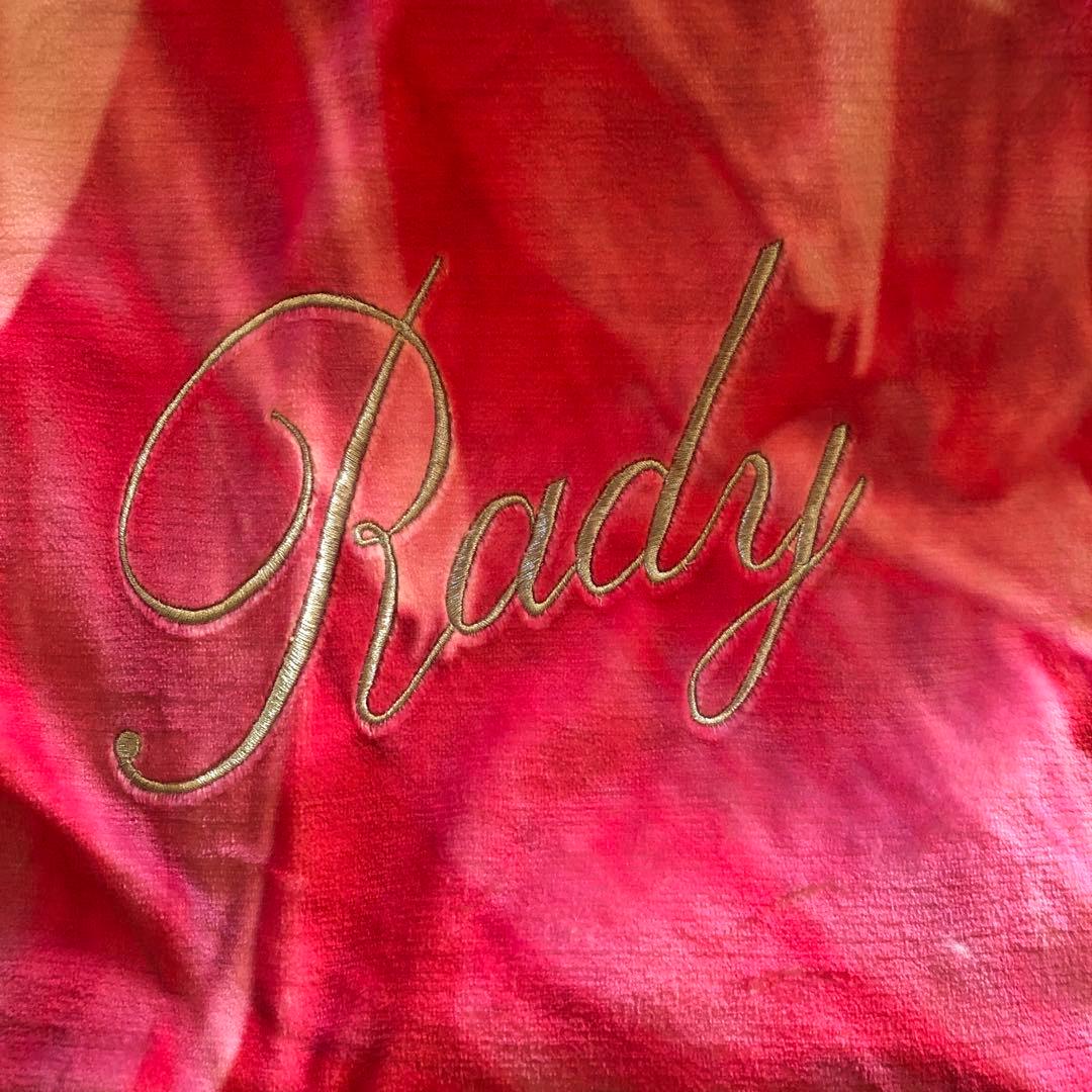 Rady 花柄 ブランケット 毛布 ピンク・ホワイト　箱付き