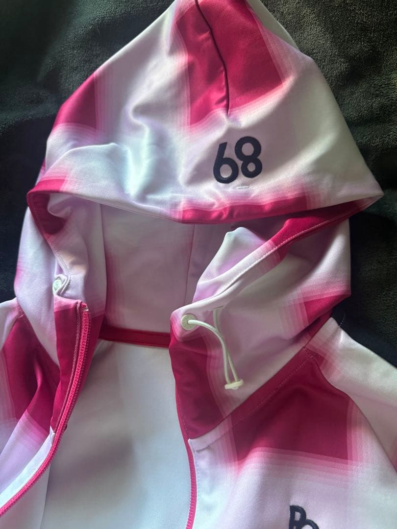 PEARLY GATES ピンク チェック柄 ジャケット サイズ2