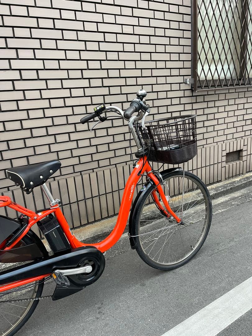 12.8ahヤマハパスウィット電動アシスト自転車26インチ