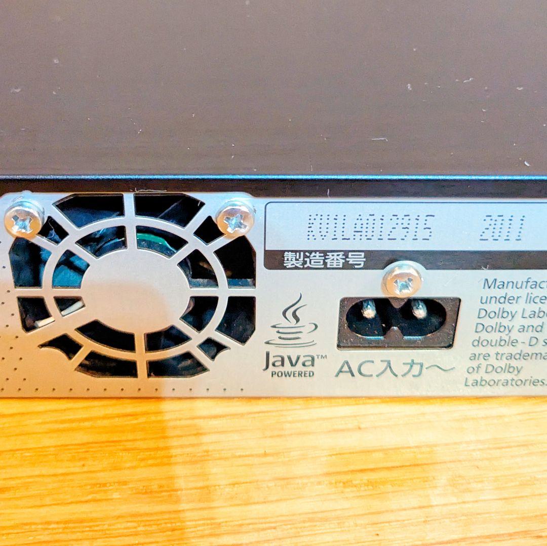 Panasonic　パナソニック　ブルーレイレコーダー 3チューナー　3番組同