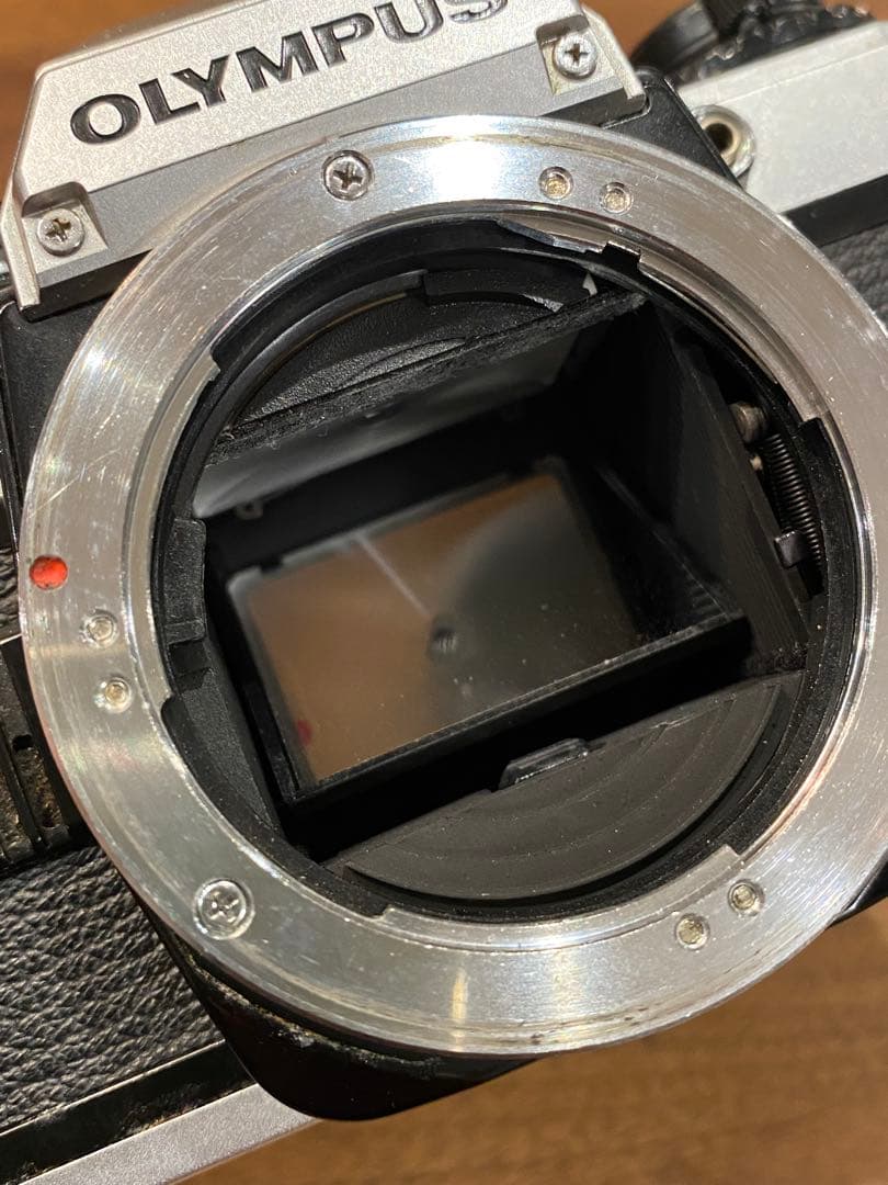 OLYMPUS OM-10 フィルム一眼　シグマ1:2.8 50マクロレンズ付
