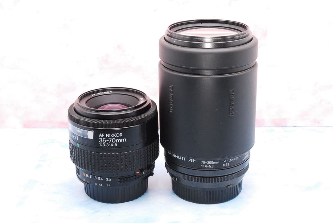 ☆お手頃価格☆Nikon D50☆一眼レフカメラ☆超望遠レンズ付Wレンズ