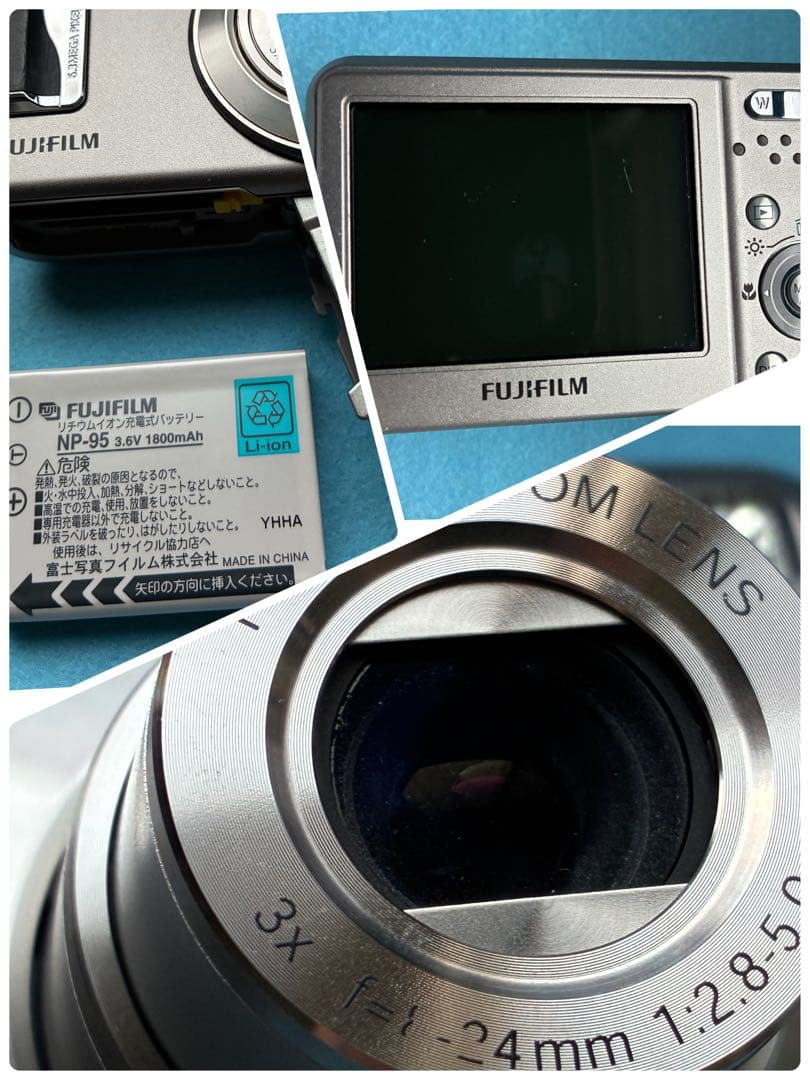 【美品】【動作品】FUJIFILM FinePix F31fd 箱付き