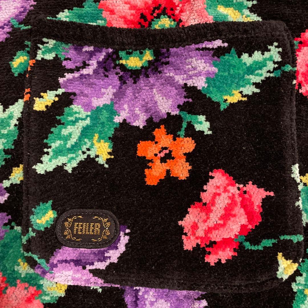 FEILER フェイラー シュニール織 エプロン ポピーズ