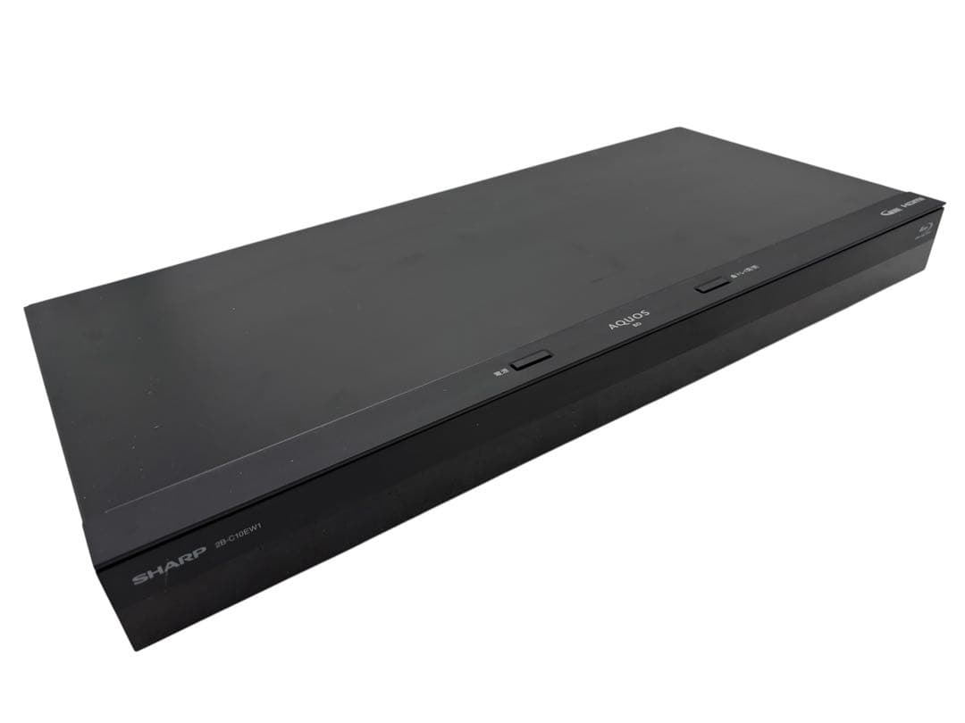 動作品 ブルーレイディスクレコーダー SHARP 2B-C10EW1 2022年