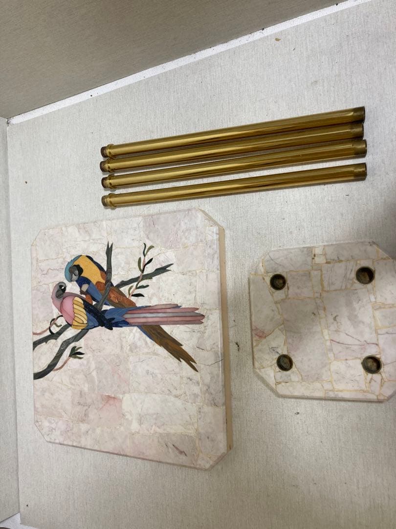 Mosalite モザライト天然石 サイドテーブル