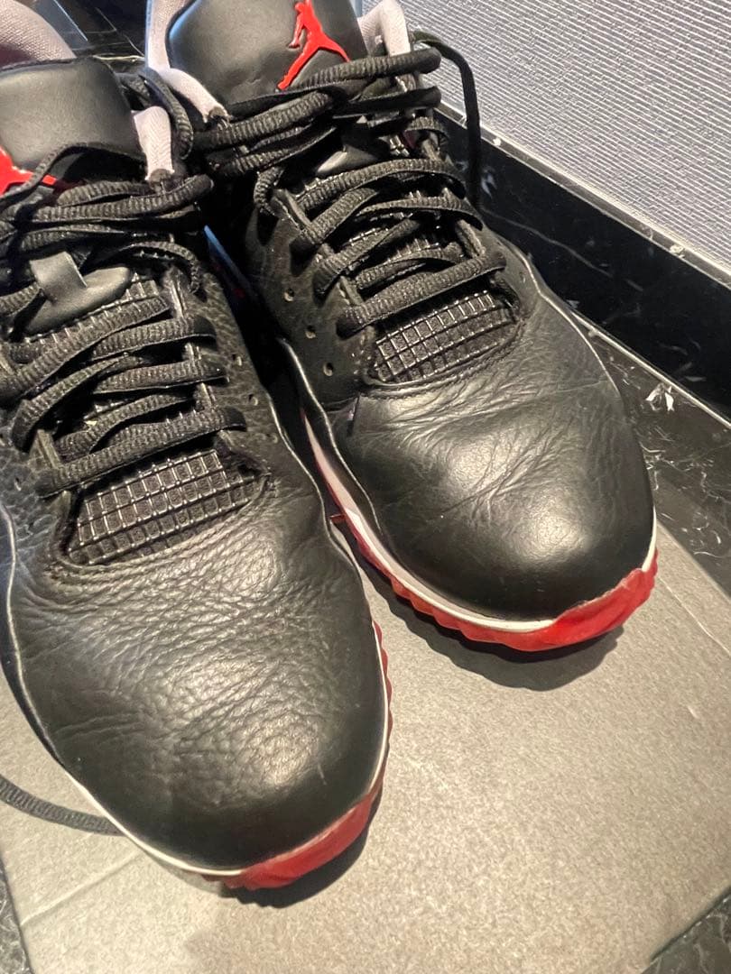 Jordan ゴルフシューズ ブラック/レッド